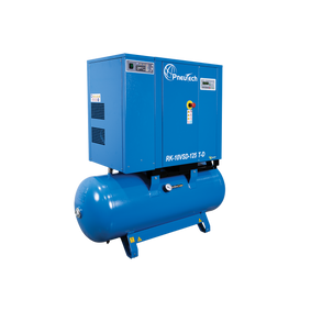 PneuTech RK-10VSD-115T-D-L Rotary Screw Air Compressor - Variable Speed Photo