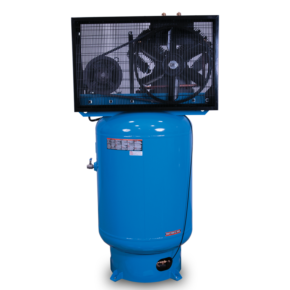 PneuTech PF Series 7.5HP 80 Gallon Vertical Two Stage Compressor Photo