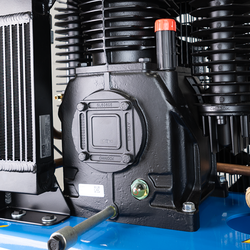 PneuTech PF Series 5HP 80 Gallon Vertical Two Stage Compressor Photo