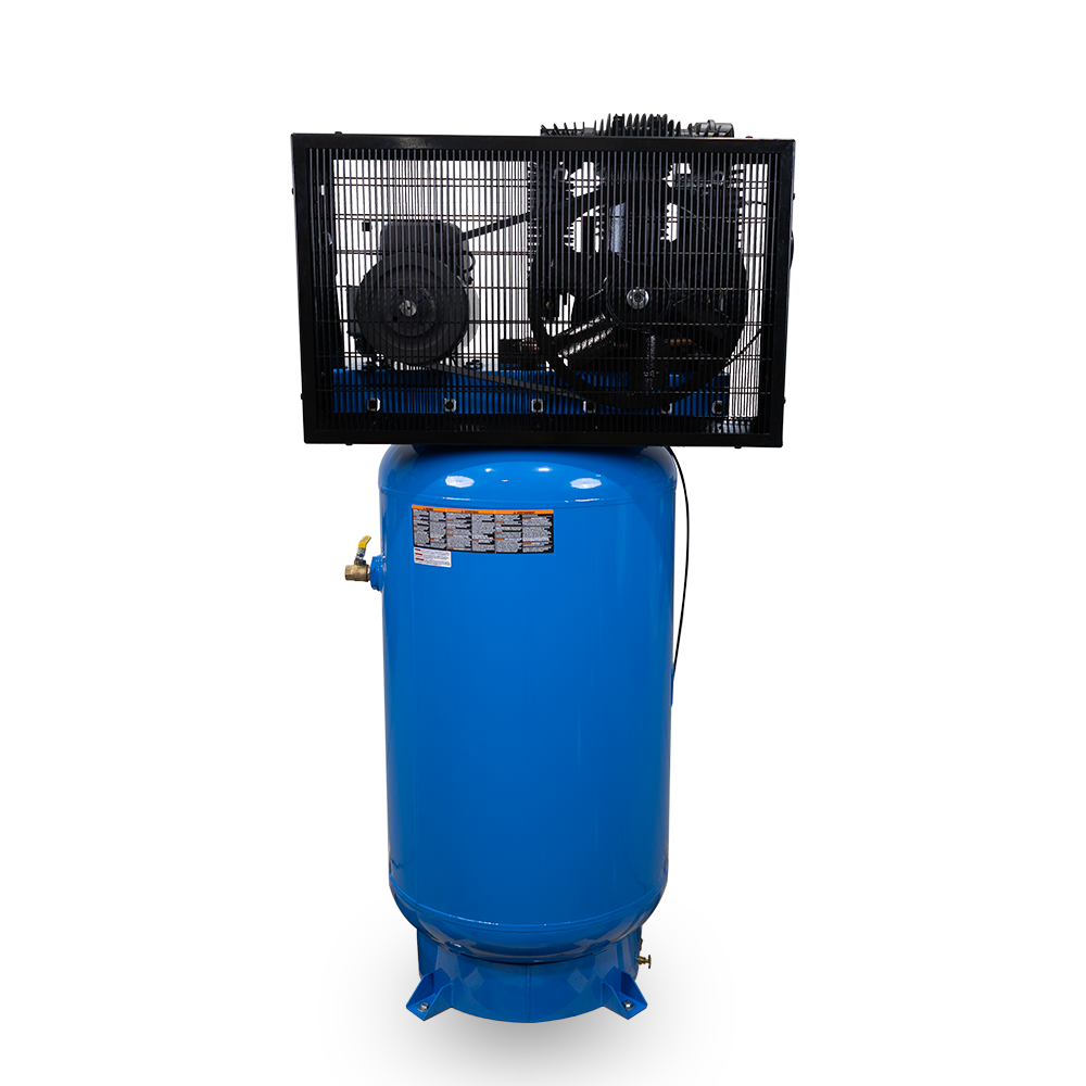 PneuTech PF Series 7.5HP 80 Gallon Vertical Two Stage Compressor Photo