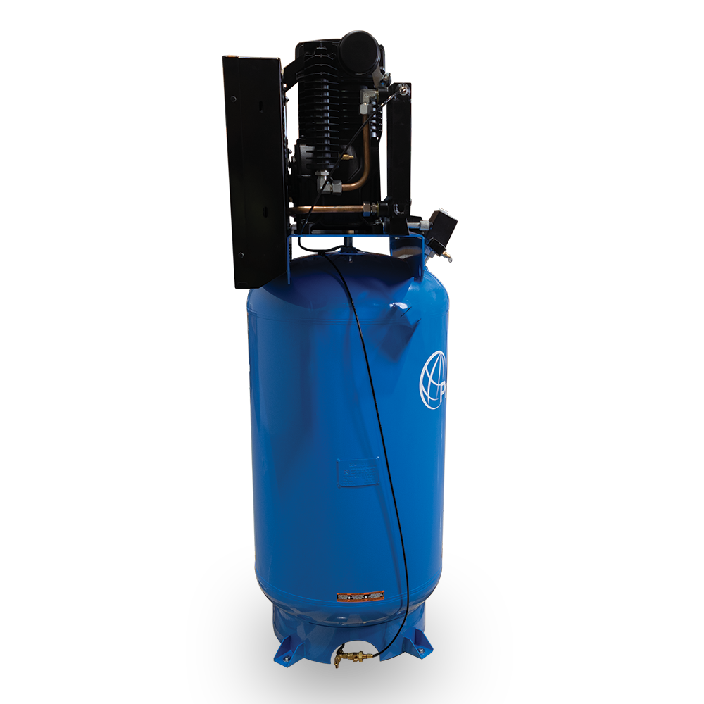 PneuTech PF Series 5HP 80 Gallon Vertical Two Stage Compressor Photo
