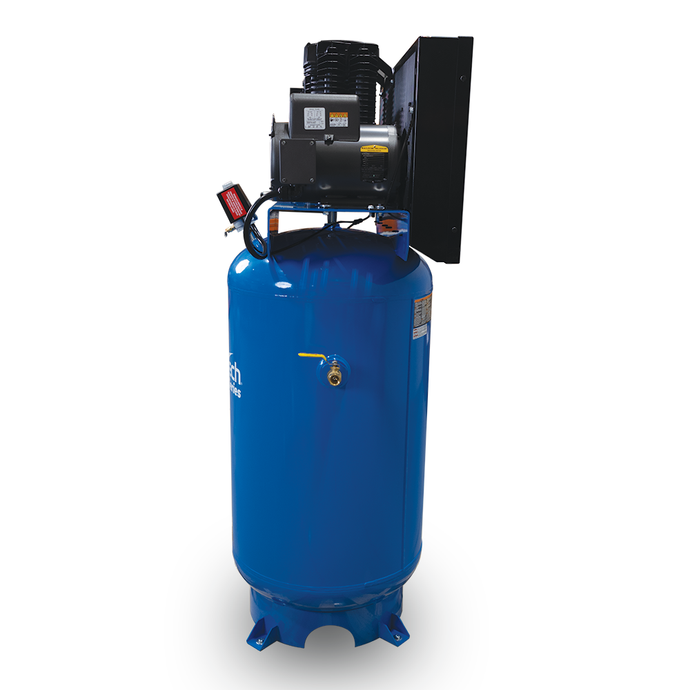 PneuTech PF Series 7.5HP 80 Gallon Vertical Two Stage Compressor Photo