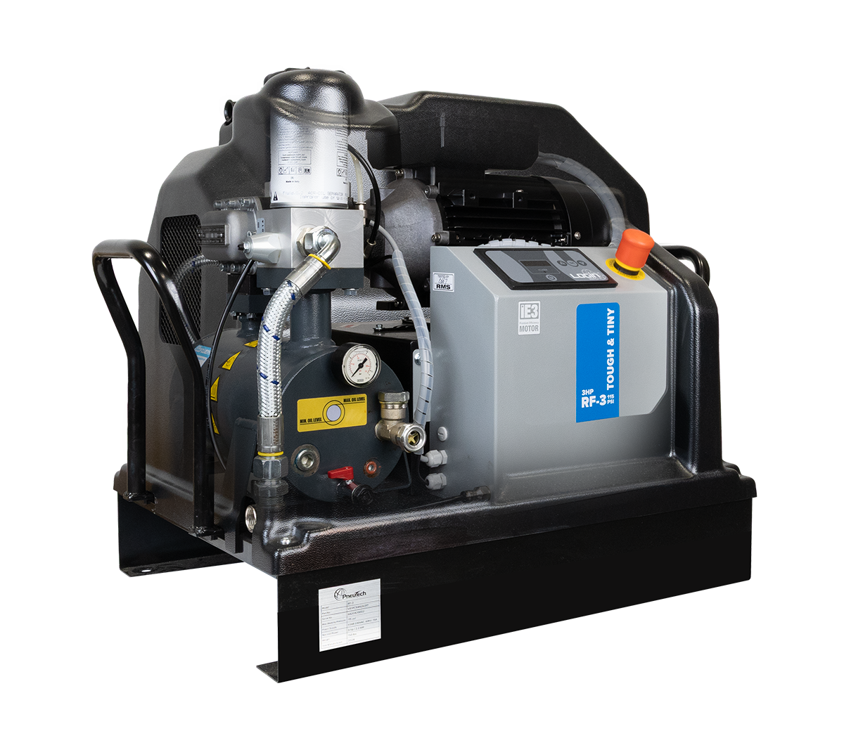 PneuTech RF-3F-145B Single Phase Air Compressor Photo
