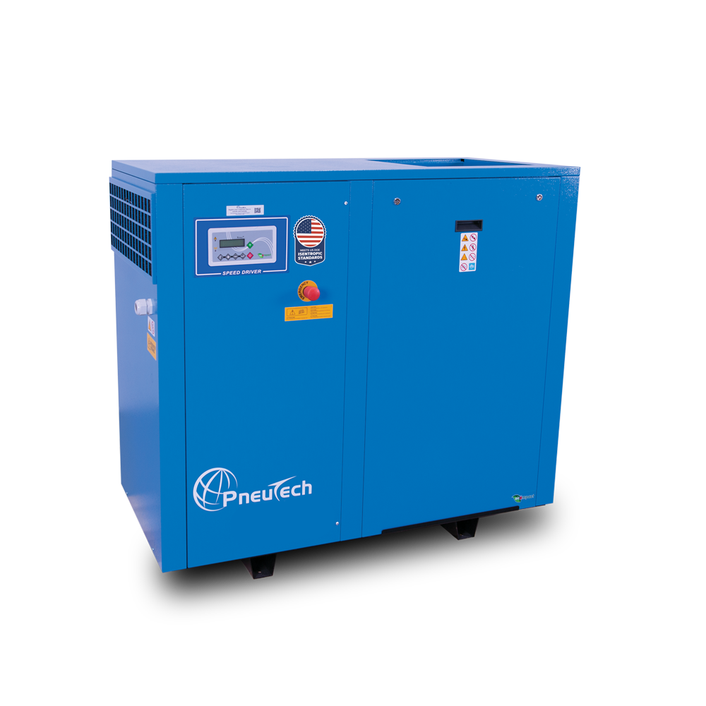 PneuTech RK-60VSD-115B-L Rotary Screw Air Compressor - Variable Speed Photo