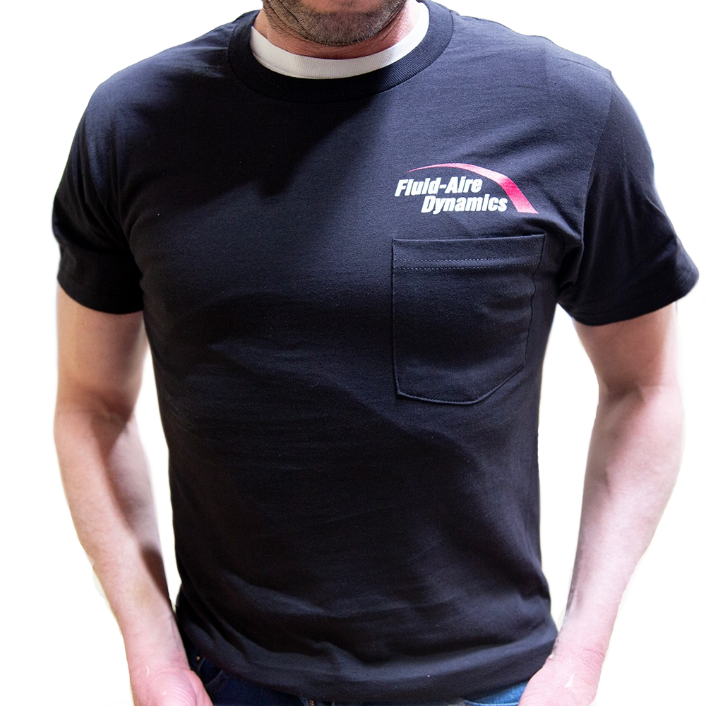 FAD Short Sleeve T-Shirt Cotton w/ Pocket Photo