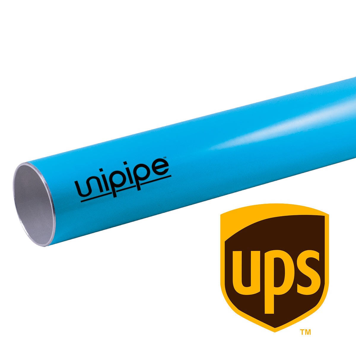 8 FT (2.5M) x 32mm Blue Pipe - 232 PSI - UnipipeAIR Photo