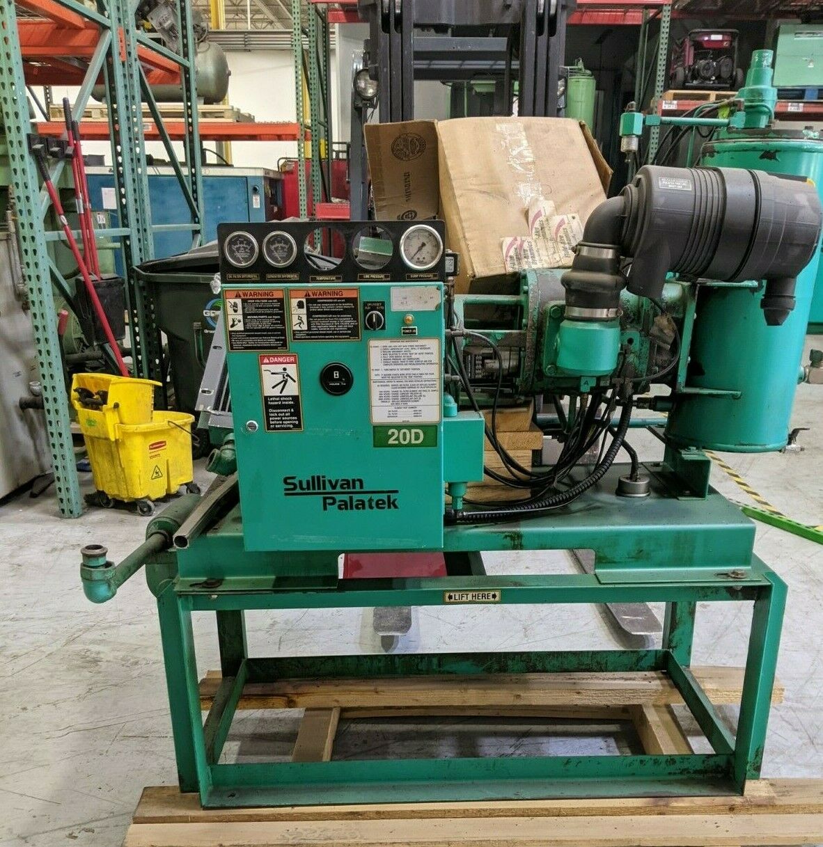 Used Sullivan Palatek Parts Compressor Photo