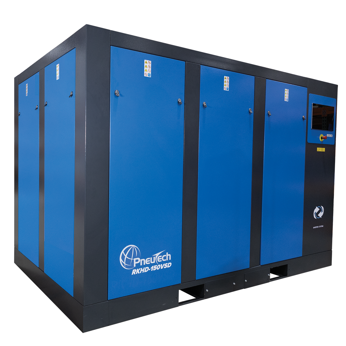 PneuTech RKHD-125VSD Rotary Screw Air Compressor Photo