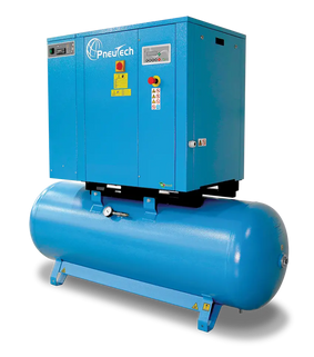 Buy 15HP Rotary Screw Compressor with Dryer - 145 PSI Photo