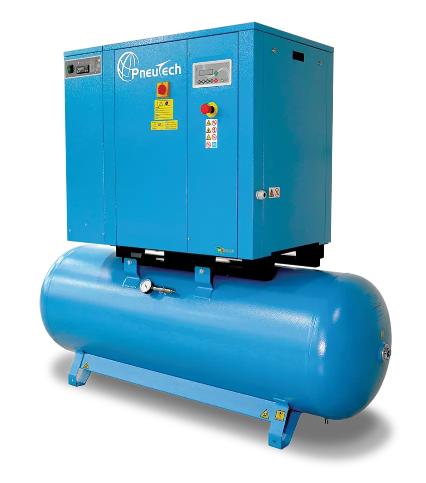 Buy 15HP Rotary Screw Compressor with Dryer - 145 PSI Photo