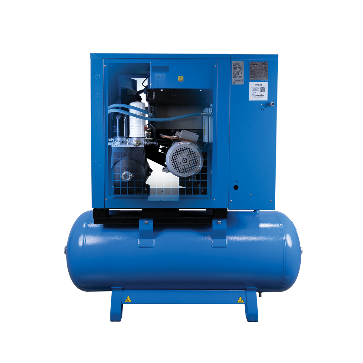PneuTech RK-10VSD-115T-D-L Rotary Screw Air Compressor - Variable Speed Photo