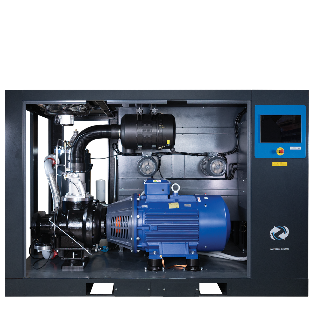 PneuTech RKHD-125VSD Rotary Screw Air Compressor Photo